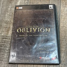 Oblivion Gioco dell'Anno Edizione PC DVD Bethesda Elder Scrolls IV 