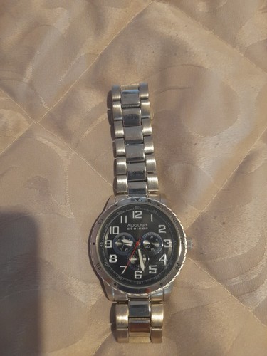 Orologio acciaio august - orologio,