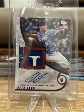 2025 Topps Series 2 Seth Lugo Patch Auto Major League Material Autograph Red /5