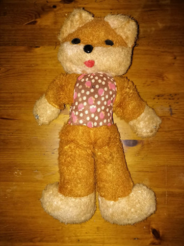 Raro peluche volpe vintage