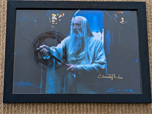 Sir christopher lee saruman - christopher,