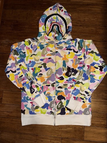 Felpa con cappuccio - bape, multi