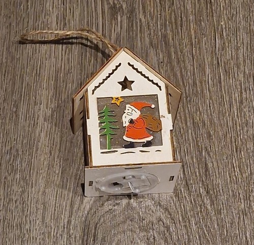 Mini casa illuminata - x,