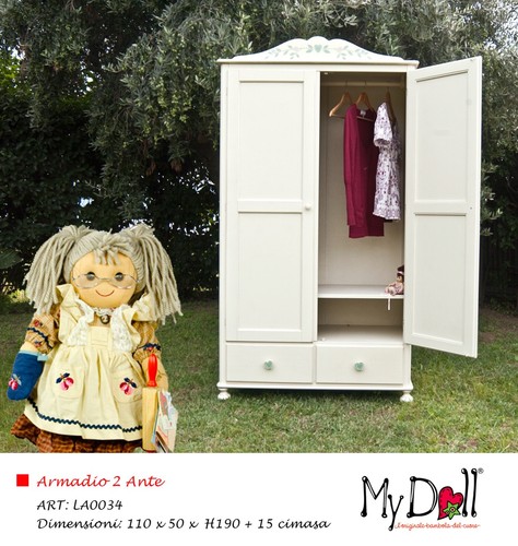 Armadio legno massello - armadio,