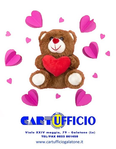 Novità orsetto love peluche - novità,