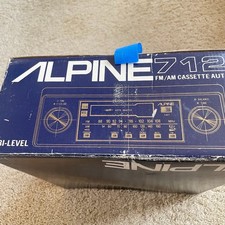 Vintage ALPINE 7120 – FM/AM