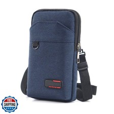 Marsupio da viaggio per cellulare borsa da cintura, fondina per telefono borsa a tracolla con