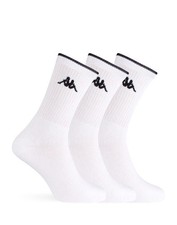3 Paia Calza Corta Unisex Sportiva Kappa K540 Tennis