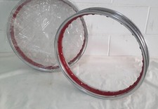 CERCHIONI MOTO D’EPOCA PER PNEUMATICI 3,00 x 19, 40 FORI, NUOVI