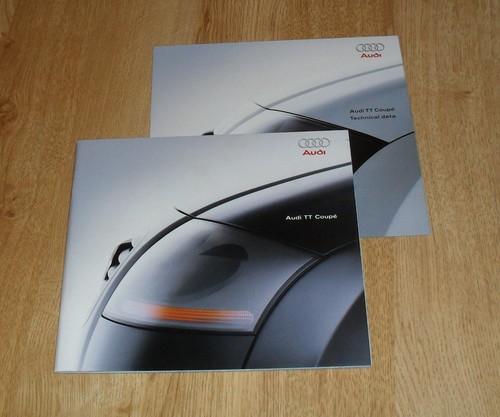 Audi coupè brochure 1998 - tt,