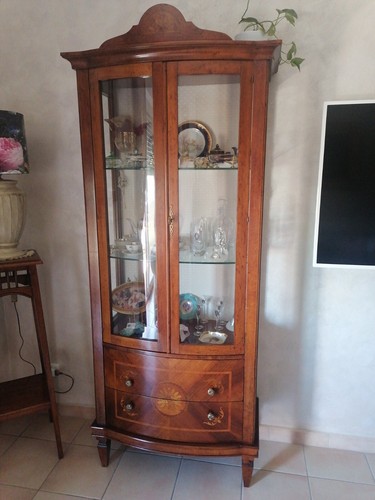 Vetrina legno classica tosato - legno,