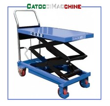 05.084.28 PIATTAFORMA MOBILE A DOPPIA FORBICE portata 350kg SPIN MARCO TOOLS