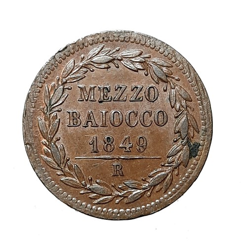 Pio mezzo baiocco - [nc],
