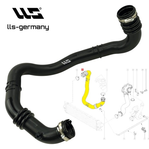 Tubo turbo intercooler per