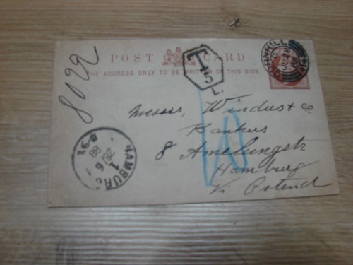 1888 cartolina per la - cartolina,