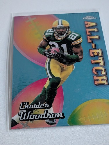 Topps chrome charles woodson - chrome,