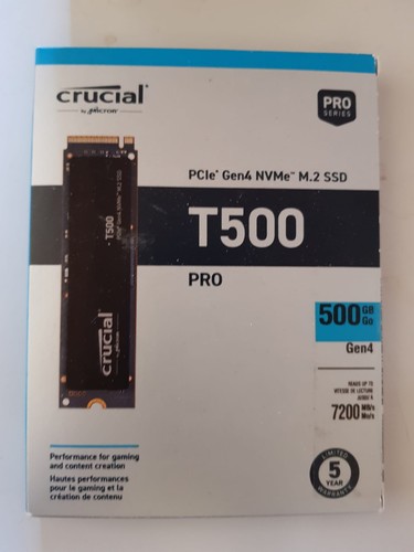 Ssd interno crucial t500 - ssd,
