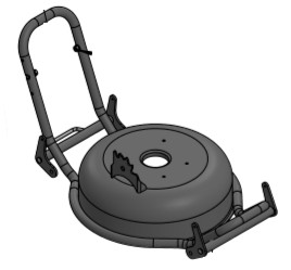 Scocca piatto nudo chassis - , per