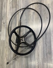 Scatola guida Ultraflex cod. 1120 con monocavo da 3mt (10 P) + volante Ø 34 cm