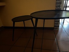 Tavolini Coppia da salotto in ferro