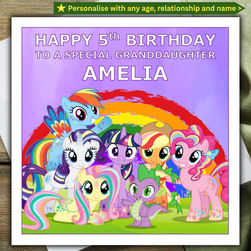 Cartolina compleanno little - cartolina, my