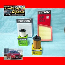 KIT TAGLIANDO FORD ECOSPORT FIESTA VI 6 1.5 TDCI 55 70KW 75 95 CV  KIT 4 FILTRI