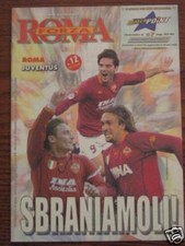ROMA - JUVENTUS PROGRAMMA
