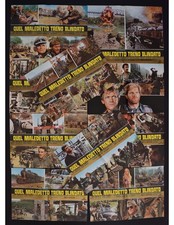 fotobuste QUEL MALEDETTO TRENO BLINDATO svenson castellari berger basehart F15