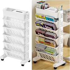 Libreria Mobile Con Ruote