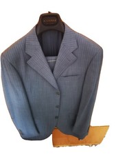 Completo Uomo Marca Canali (giacca e pantalone)  taglia 46/48 lana55%mohair45%