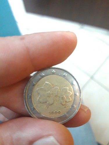 Moneta euro rara della - euro,