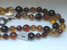 COLLANA LUNGA COLOR AMBRA