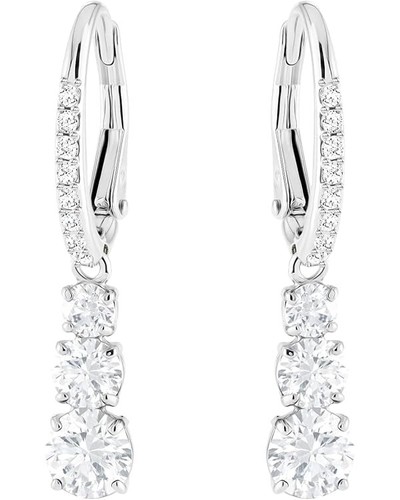 Orecchini cerchio swarovski - orecchini,