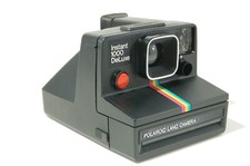 Polaroid instant 1000 DeLuxe fotocamera istantanea SX-70 pellicola ref. 122222