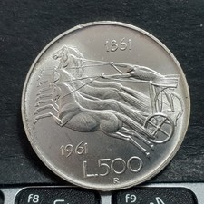 REPUBBLICA  500 LIRE 1961