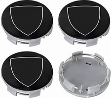 4 TAPPI COPRIMOZZO NERO 60MM