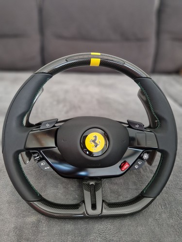 Volante ferrari sf90 carbonio - volante,