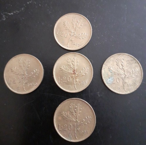 Lotto monete lire 1980 - monete,