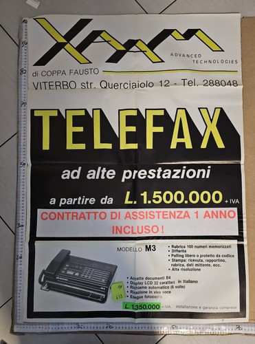 Manifesto xaam telefax - xaam,