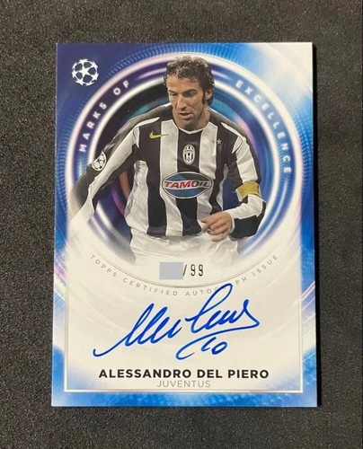 2025 topps del piero auto - 2025,