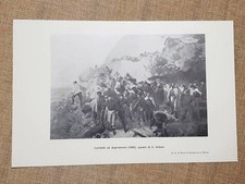 Garibaldi nell'Aspromonte nel 1862 Quadro di G. Induno Museo Risorgimento Milano