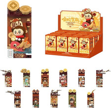 POP Wealthy Snake's New Year Celebrate Series Blind Box Blocco Costruzioni Giocattoli