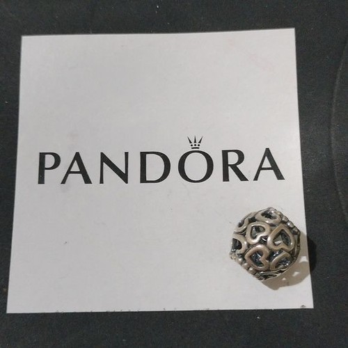 Pandora sterling silver hearts - silver,
