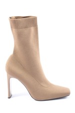 ZARA Stivaletto slip-on Donna Scarpina di lana Taglia IT 41 color carne