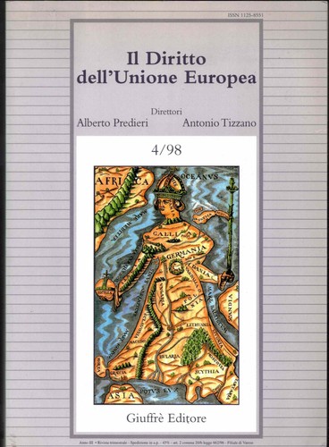 Diritto dell unione europea - dell'unione,