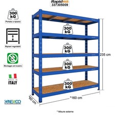 Scaffale metallo per garage - scaffale,