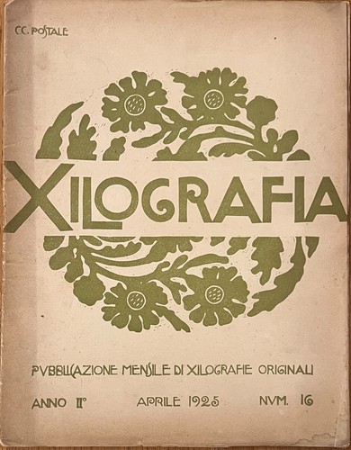 Xilografia pubblicazione - xilografia.,