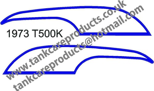 Suzuki t500k 1973 kit - suzuki, strisce