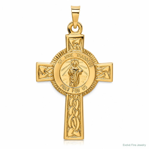 Croce oro giallo - oro, kt