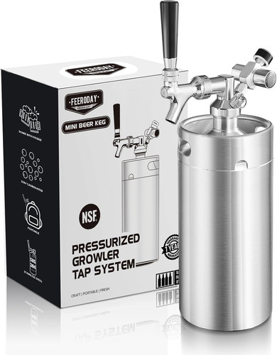 Mini keg growler rubinetto - keg,